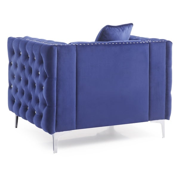 Paige Tufted Velvet Living Room Chair