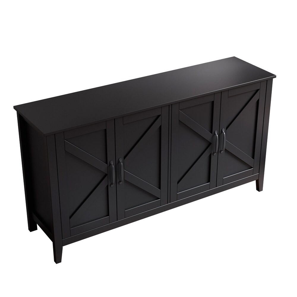 Freestanding Sideboard Storage Cabinet for Living Room Office Bedroom