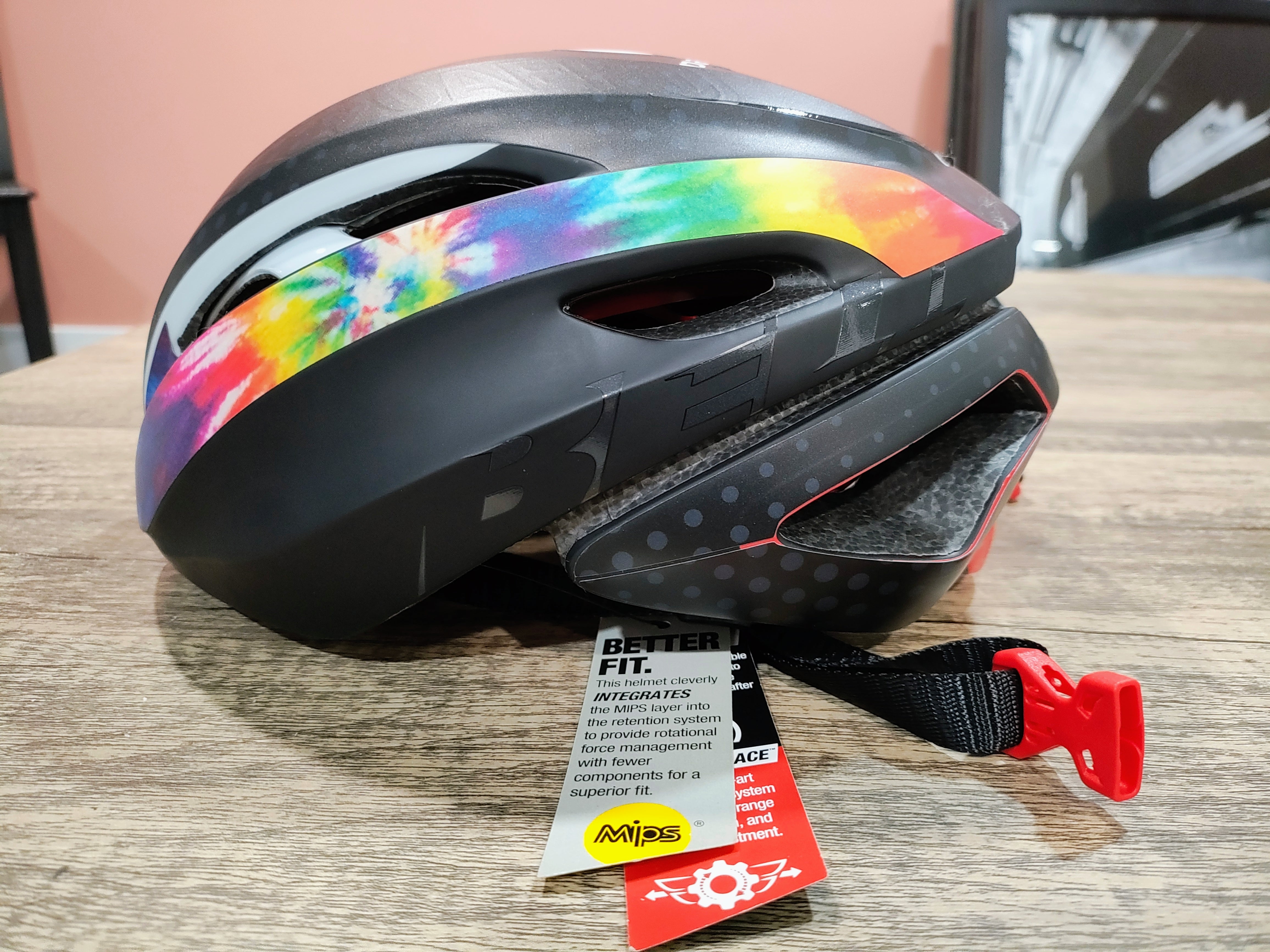 #RS93- Bell z20 Aero Mips Road Helmet - State Bicycle Team Wrapped - Size Small - Like-New Condition