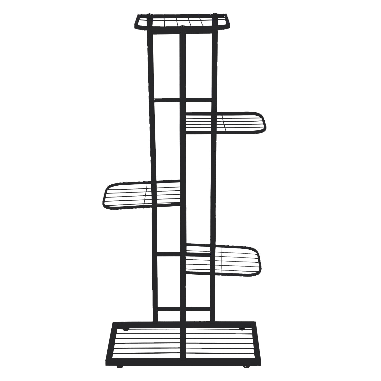 MIXFEER 5-Tier Display Shelf Flower Pots Rack Plant Stand Potting Ladder Planter Stand Heavy Duty Storage Shelving Rack for Potted Plants