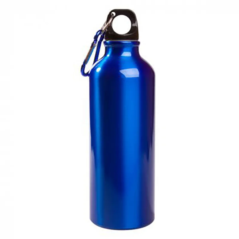 500ML Leak Proof Aluminum Reusable Sports Bottle For Travel Bottles with Twist LIP Buckle for Camping