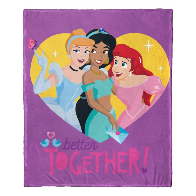 Disney Princess Silk Touch Kids x27 Throw Blanket