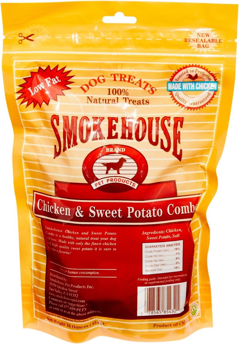 Smokehouse Chicken and Sweet Potato Dog Treats