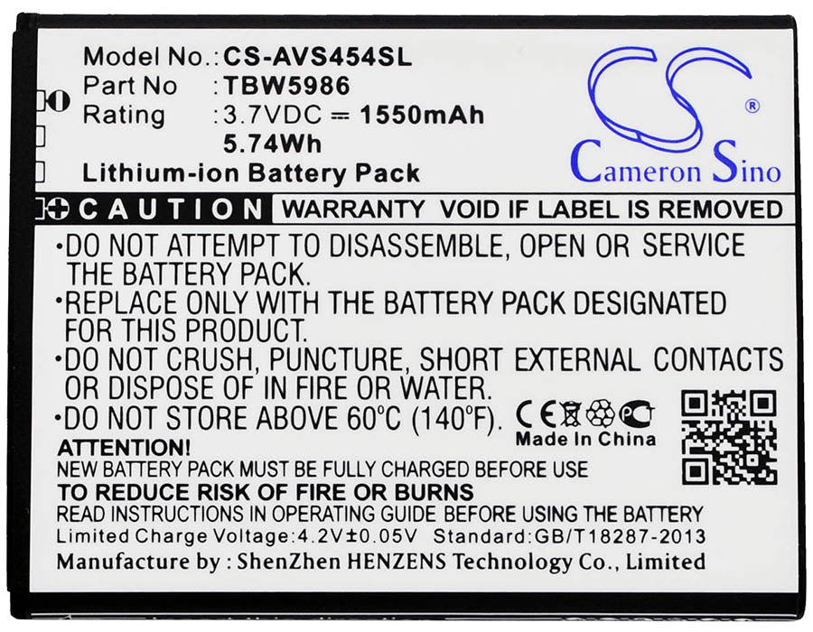 Archos 45 Helium 4G 45b Helium 4g 50c Neon Replacement Battery BatteryClerkcom Mobile Phone