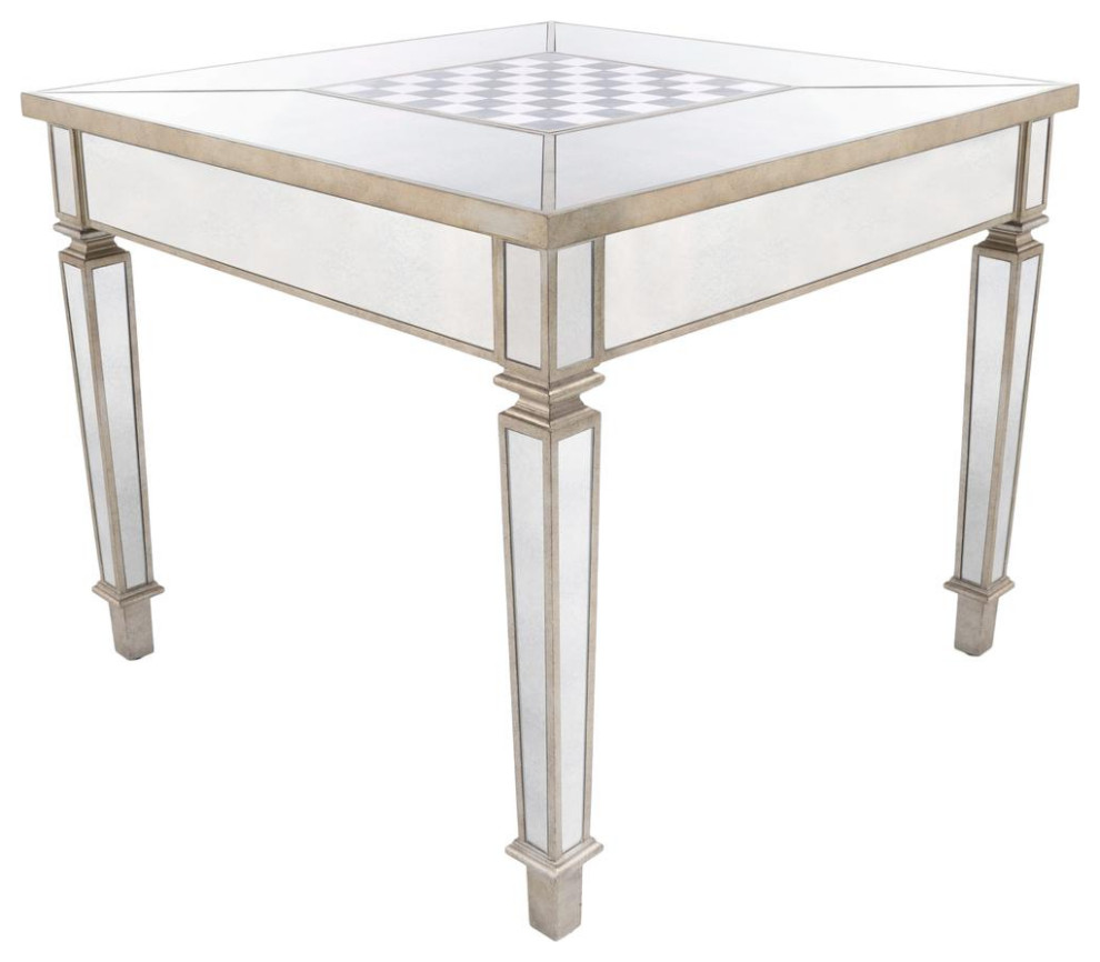 Mirrored Game Table  Belen Kox   Contemporary   Coffee Tables   by BisonOffice  Houzz