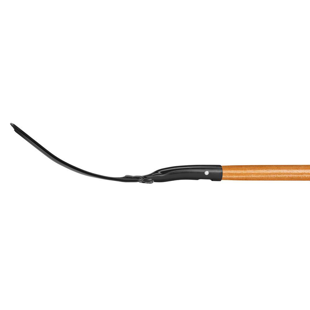 Husky 47 in. Wood Handle 10-Tines Welded Bedding Garden Fork 77144-950