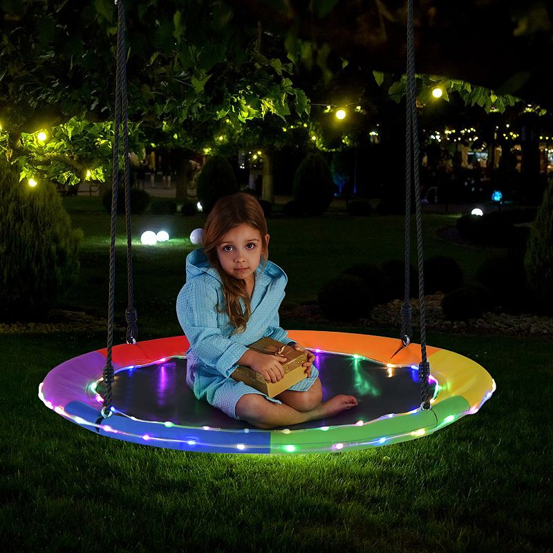 Saucer Tree Swing For Kids And Adults