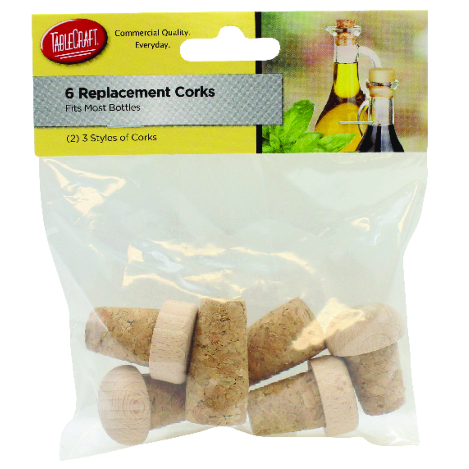 TableCraft Beige Synthetic Replacement Corks