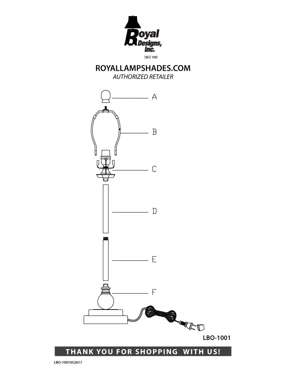 Royal Designs 28" Crystal and Antique Brass Buffet Lamp with Mosaic Stained Glass Design Hardback Lamp Shade