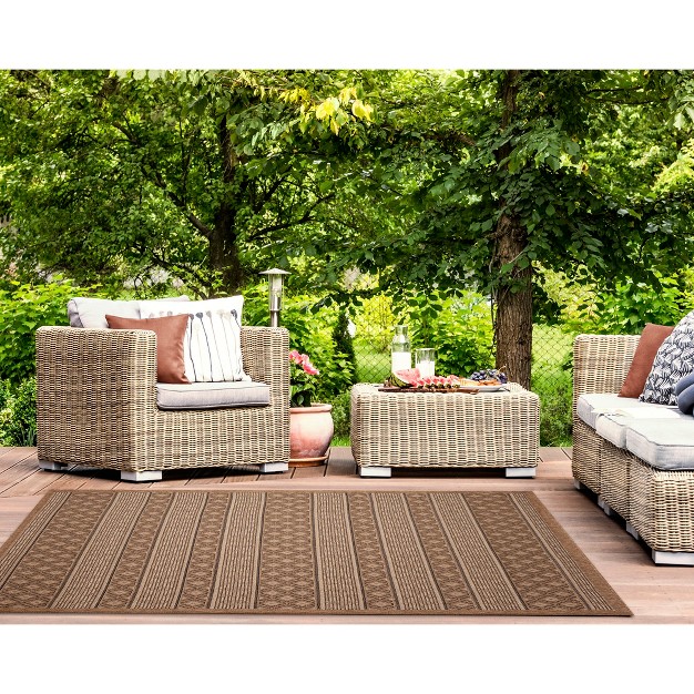 Liora Manne Monterey Stripe Indoor outdoor Rug