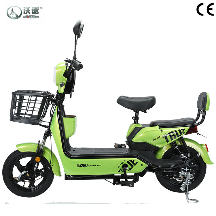 2 Wheel Electric Bike Scooter/Electric Moped With Pedals Motorcycle Electric Bicycle