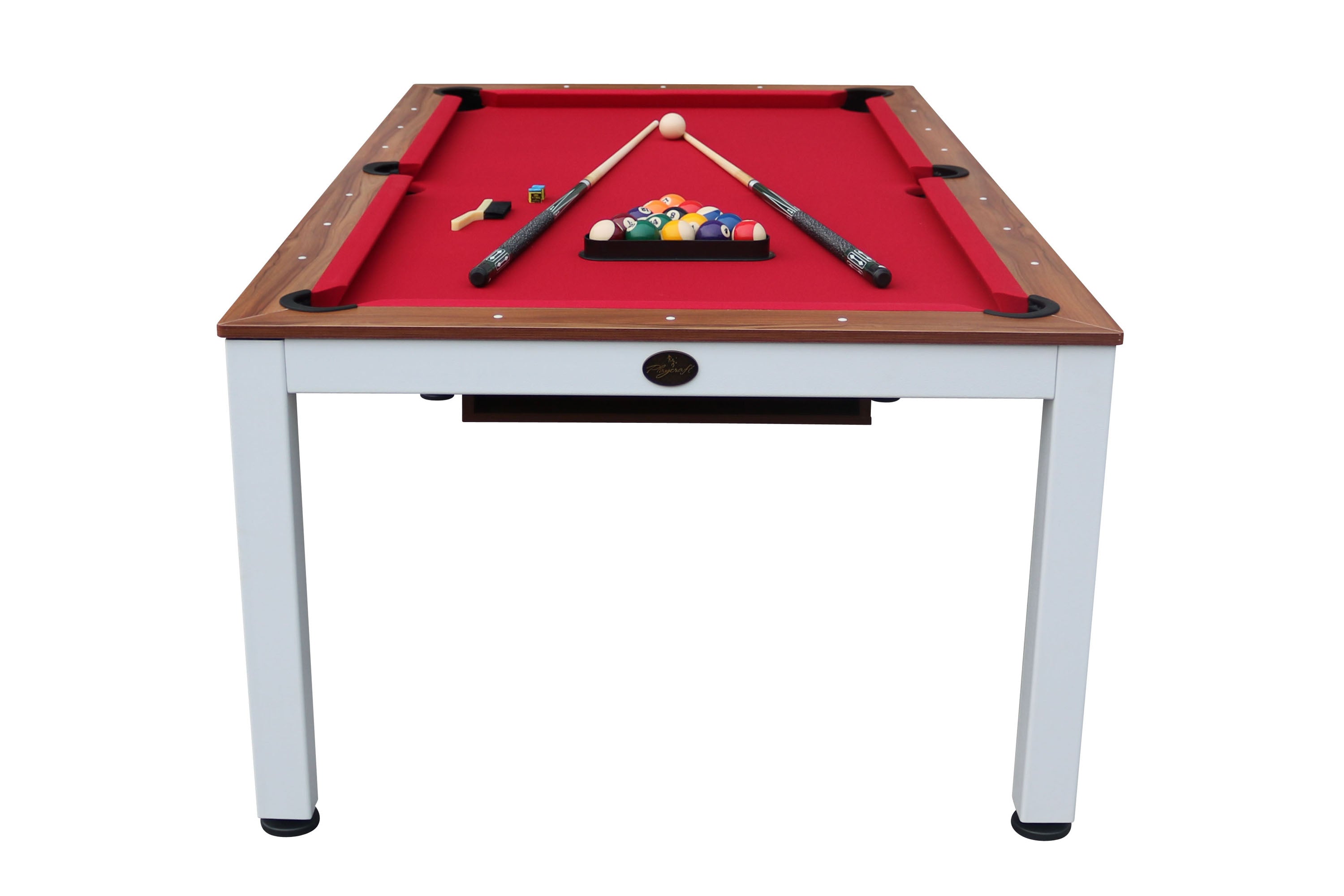 Playcraft Glacier 7 Ft. Pool Table with Dining Top