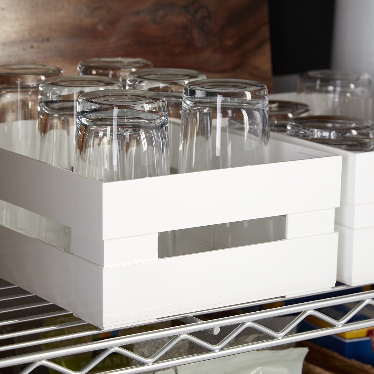 Guzzini White Italian Pantry Bins