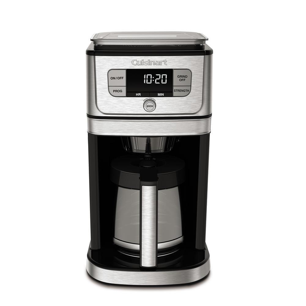 Cuisinart Burr Grind and Brew 12Cup Stainless Steel Drip Coffee Maker