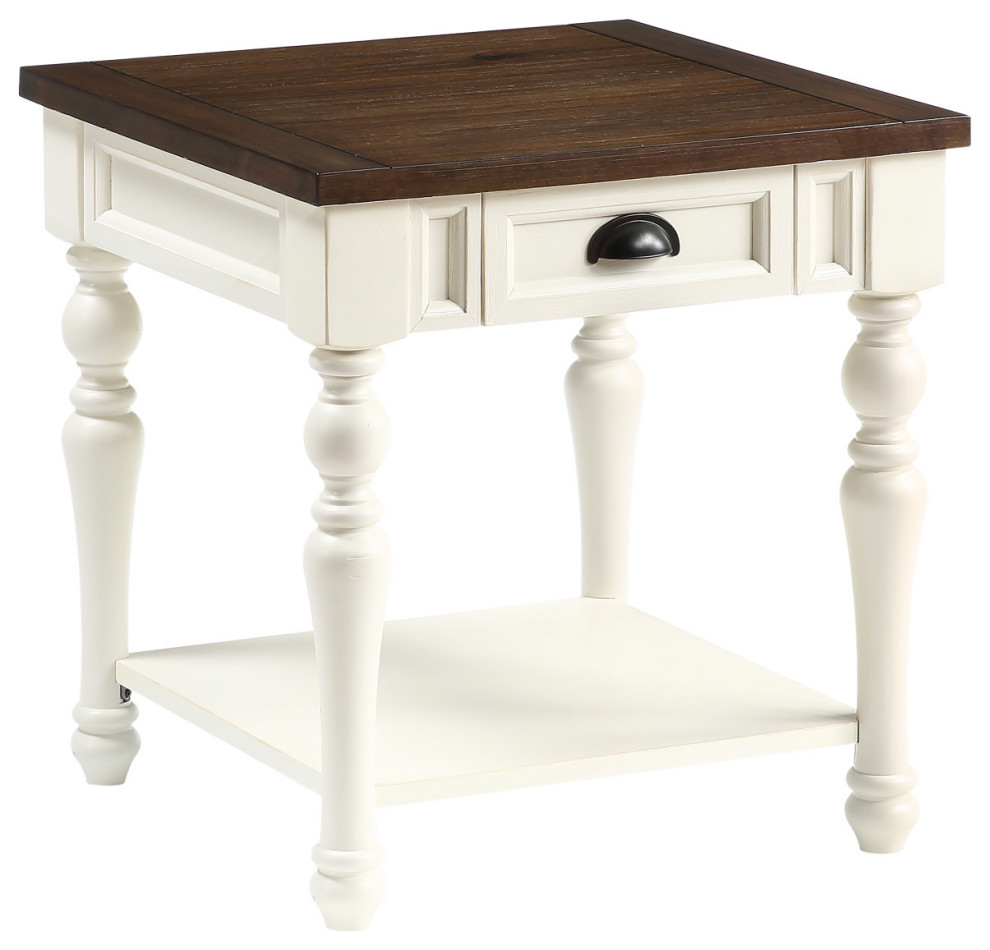 Joanna End Table   Traditional   Side Tables And End Tables   by Steve Silver  Houzz