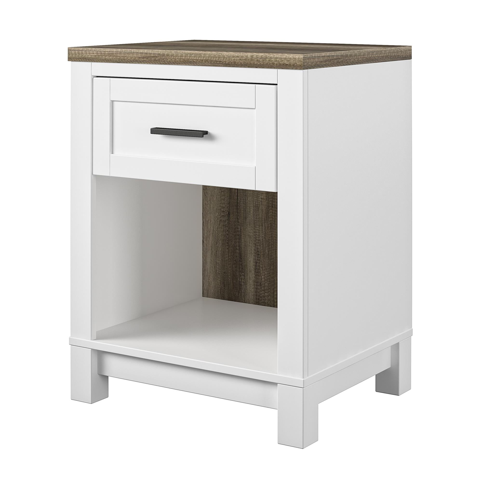 Ameriwood Home Bay Hills Nightstand, White