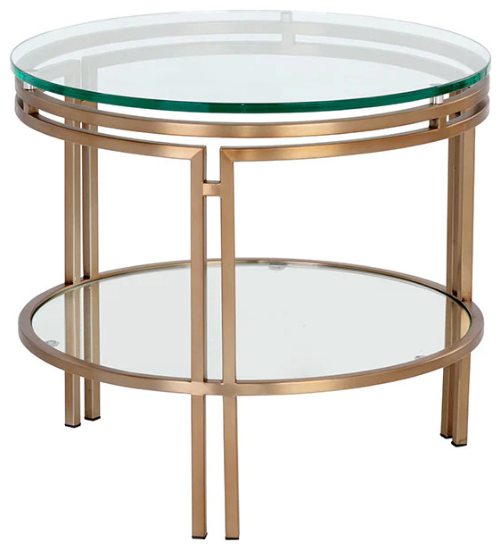 Aisling End Table   Contemporary   Side Tables And End Tables   by Rustic Home Furniture Deco  Houzz