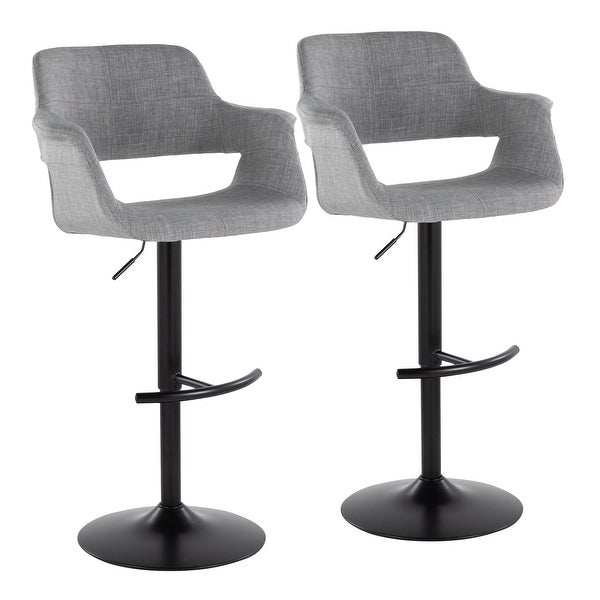 Carson Carrington Fauske Adjustable Bar Stool - Set of 2