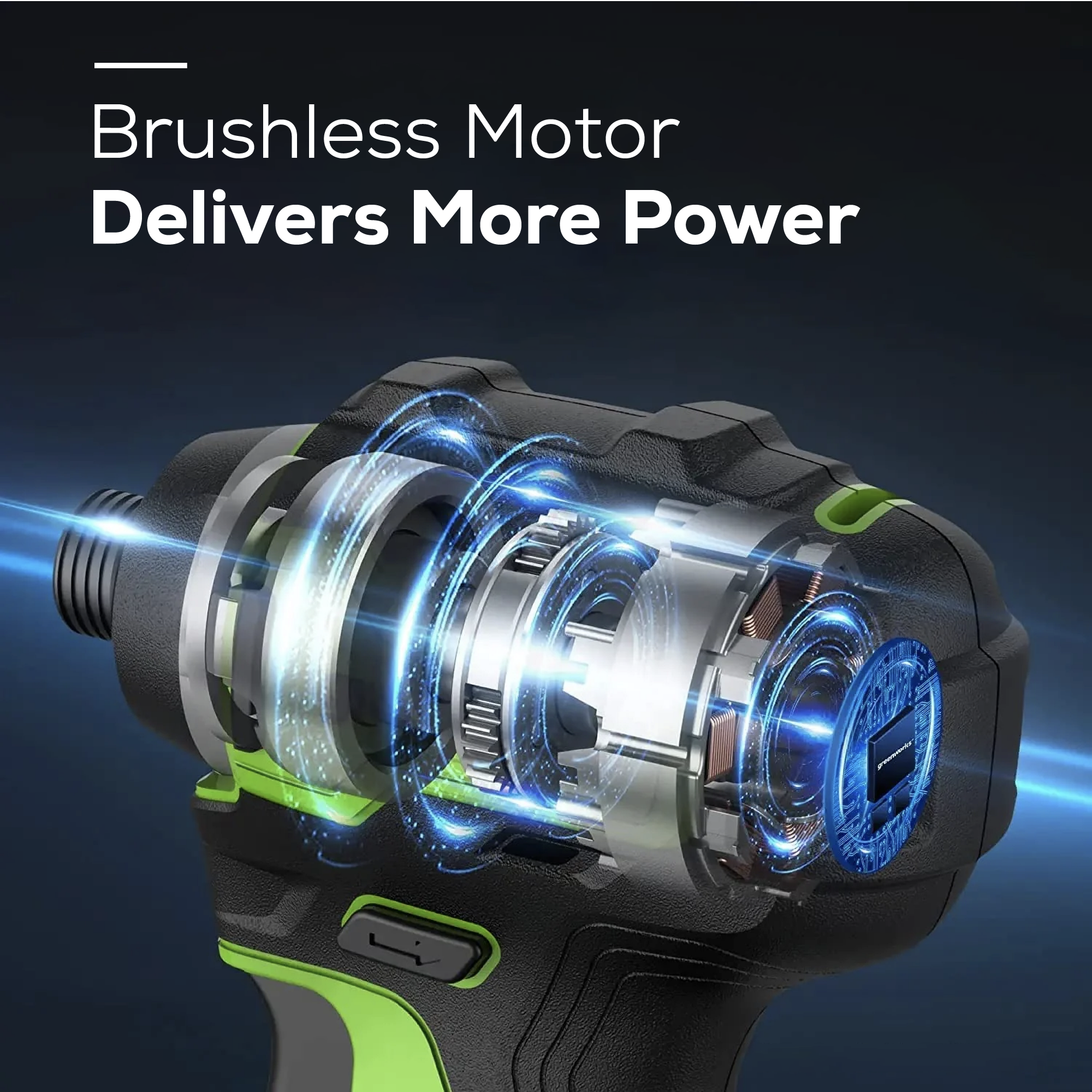 24V Brushless Impact Driver Combo Kit | Greenworks Tools