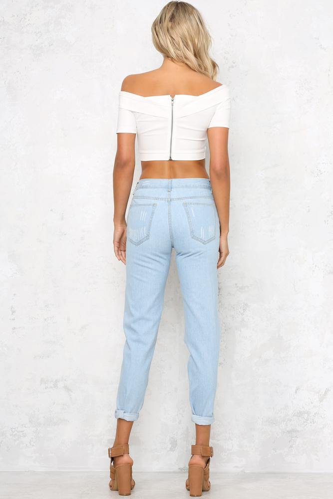 Hang Around Jeans Light Denim