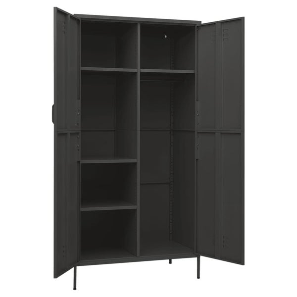 Wardrobe Anthracite 35.4