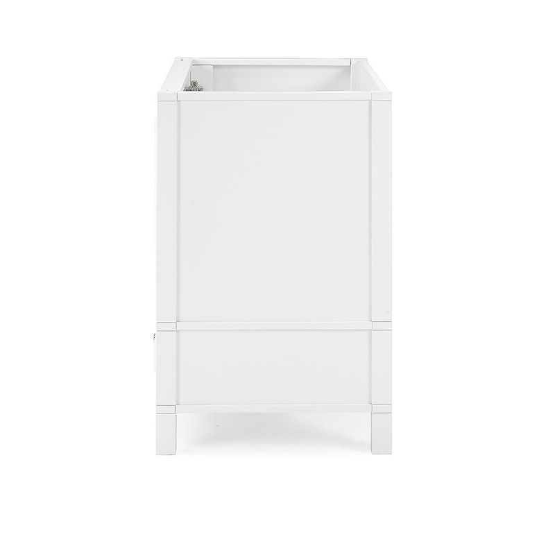 Alaterre Furniture Williamsburg White Vanity Cabinet