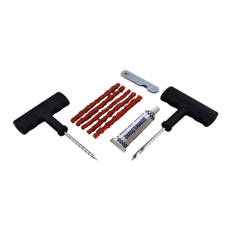 Steel Core 9 Piece Tubeless Tire Repair Kit