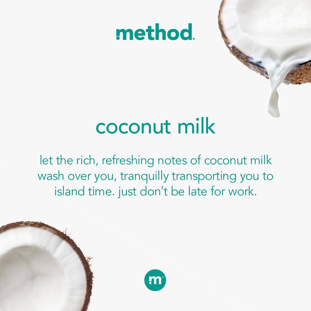 Method 18 oz. Hydrating Coconut Milk Bodywash 341917