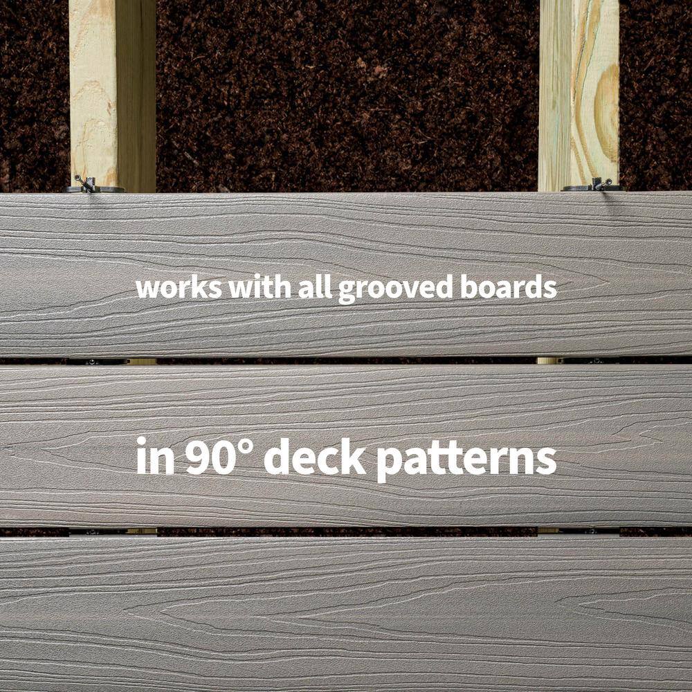 Fiberon ArmorGuard EDGE Hidden Deck Clip (450 Count) BKT BRD CE AG 450CT