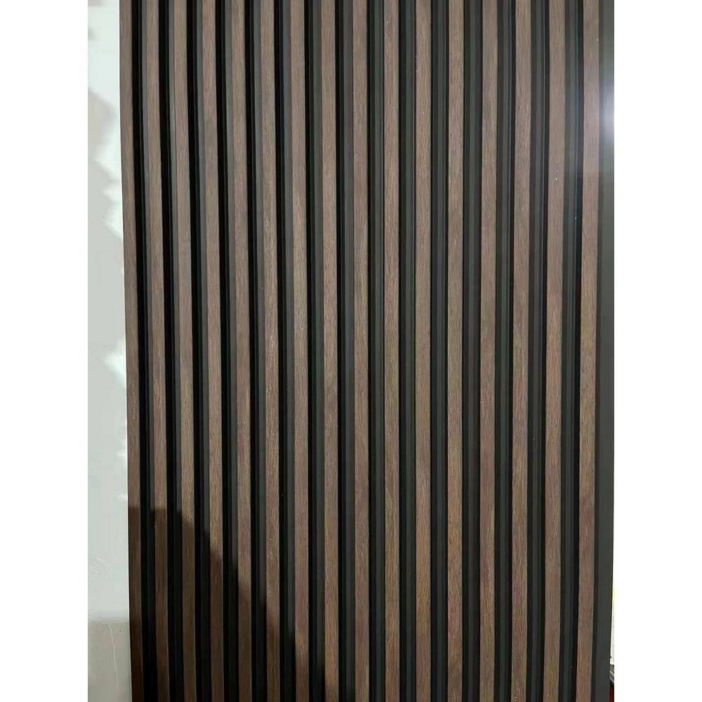 Ejoy 96 in. x 6 in. x 0.8 in. Acoustic Vin.yl Wall Claddin.g Sidin.g Board (Set of 4-Piece) VinylWallCladding_VWC_NX-5029