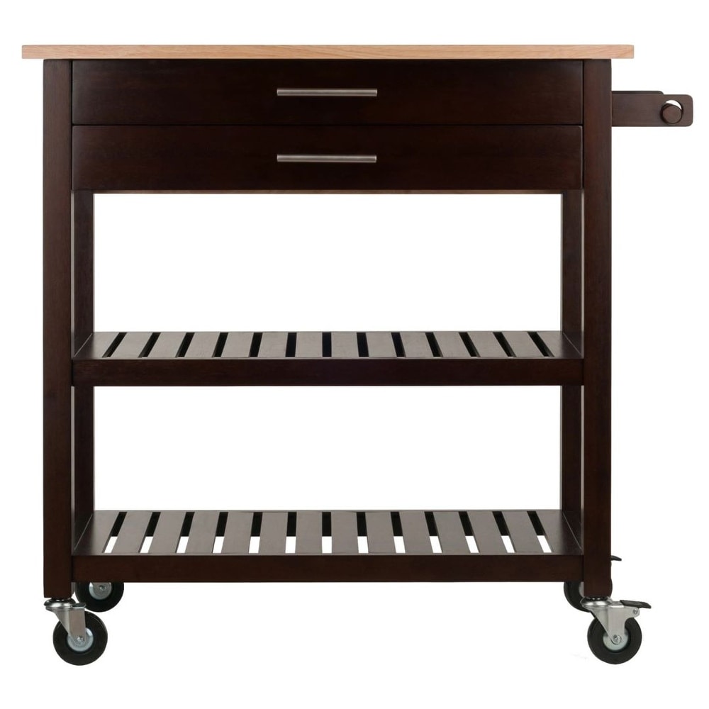 Modern Kitchen Cart  Drop Leaf