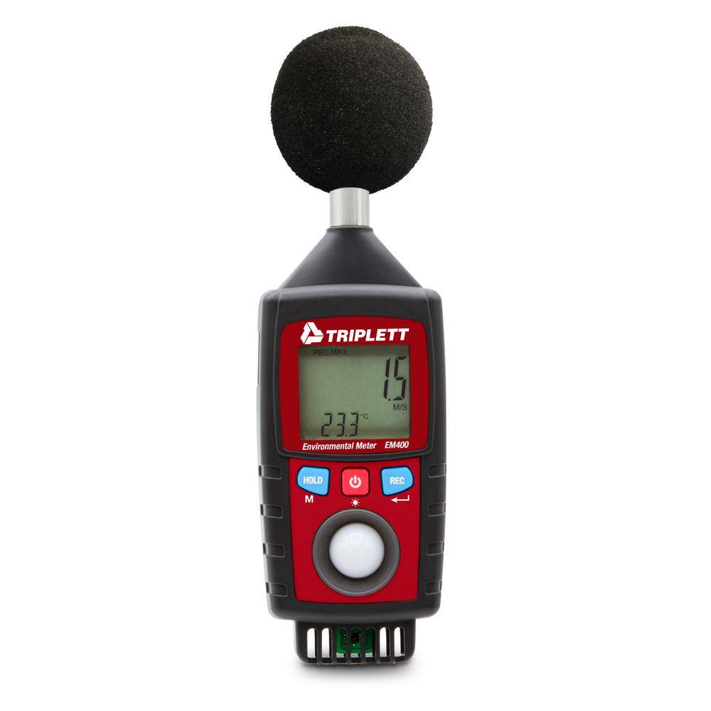 TRIPLETT 8-in-1 Environmental Meter with Sound EM400