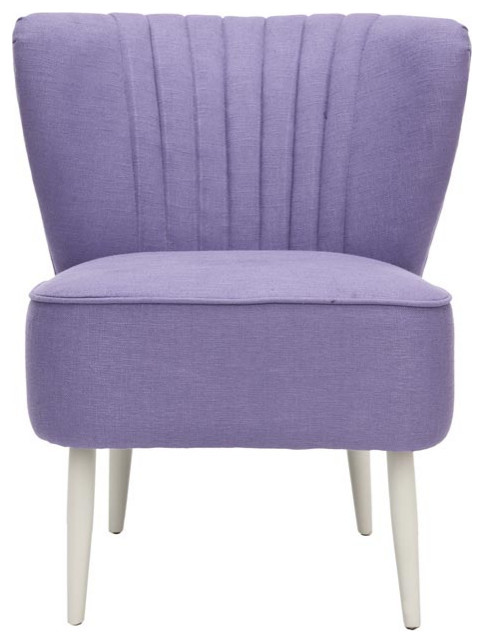 Lori Accent Chair Lavender   Midcentury   Armchairs And Accent Chairs   by V.S.D Furniture  Houzz