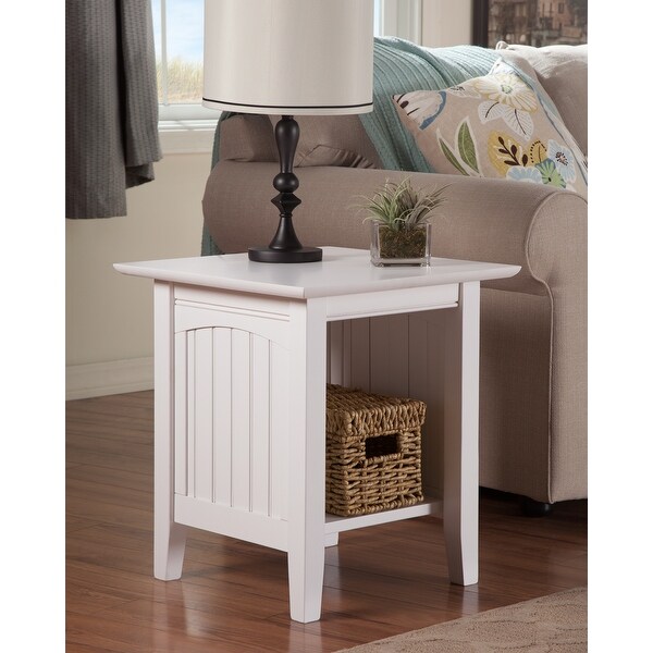 Nantucket Solid Wood End Table Set of 2