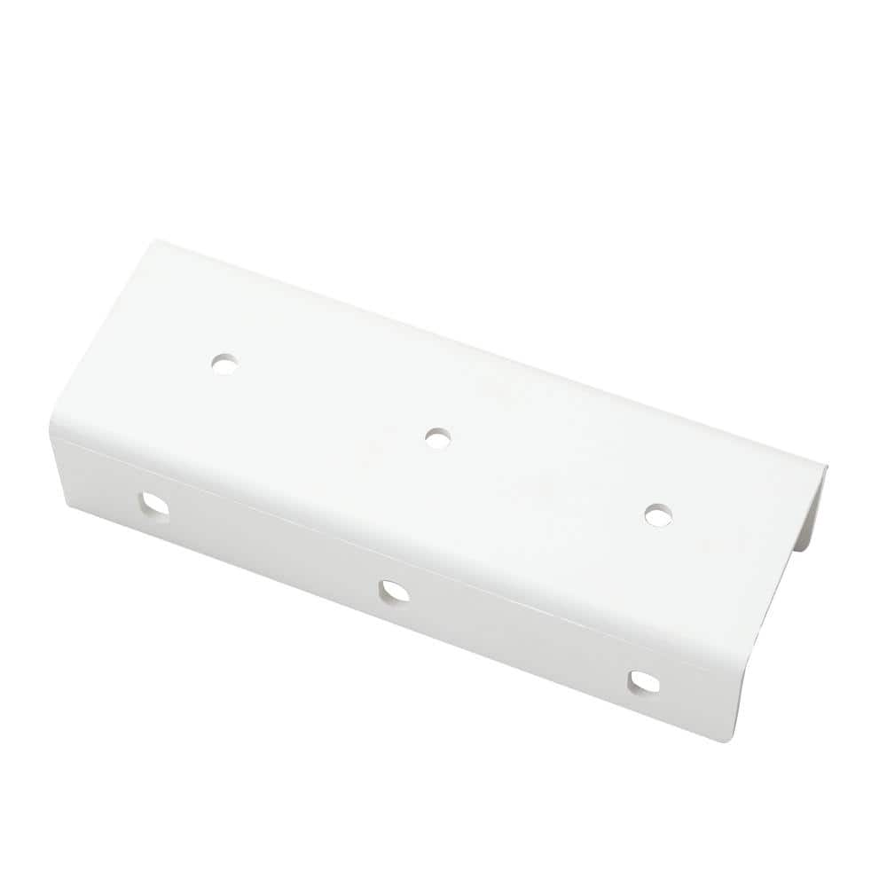 Barrette Outdoor Living Transition Bracket White for 1-3/4 in. x 5-1/2 in. Rail 73025551