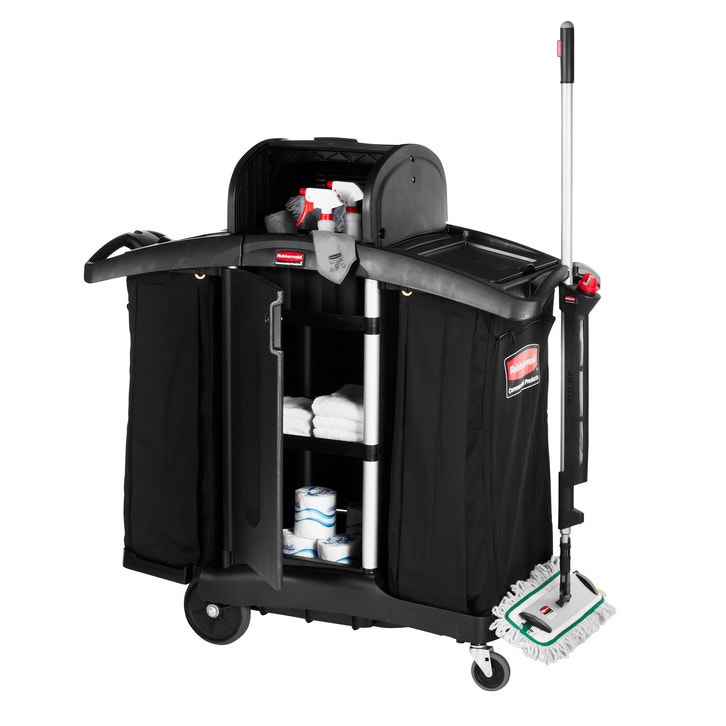 Rubbermaid FG9T7800BLA Executive Housekeeping Compact