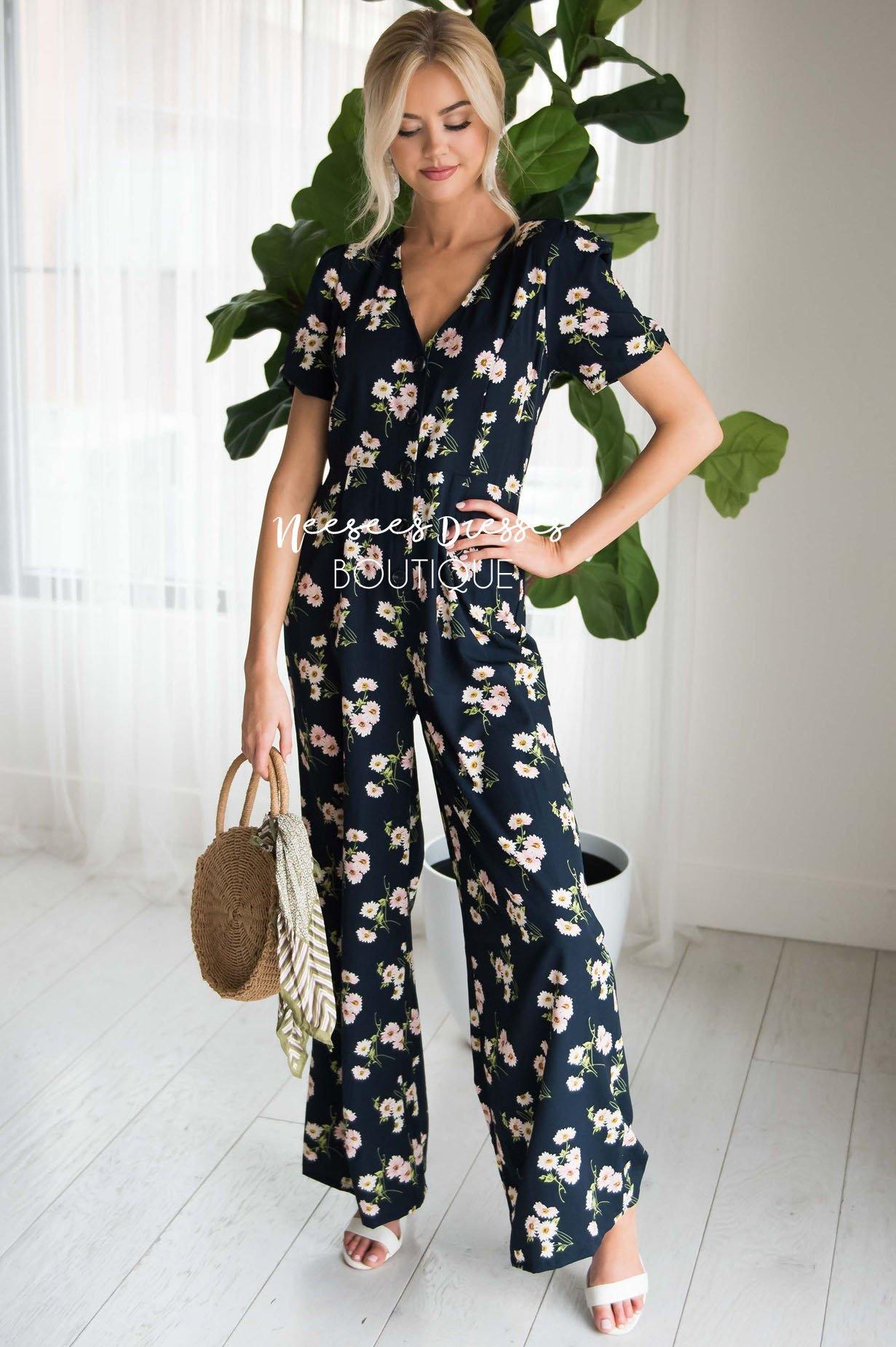 The Kalley Floral Jumpsuit