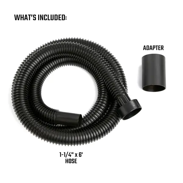 Craftsman CMXZVBE38762 1-1/4 in. x 6 ft. Friction Fit Wet/Dry Vacuum Hose