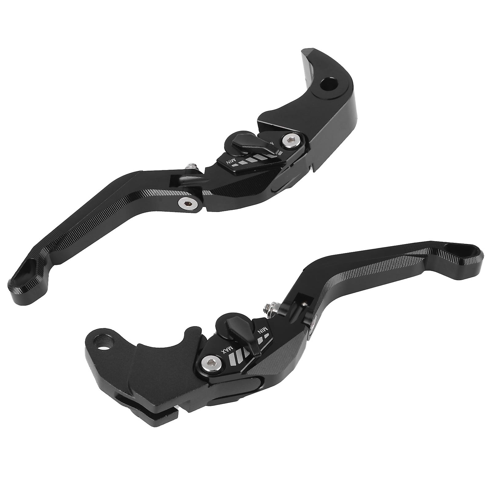 Pair Of Brake Clutch Lever Handle 6 Position Adjustable Fit For Suzuki Gsxr600/gsxr750 04-05