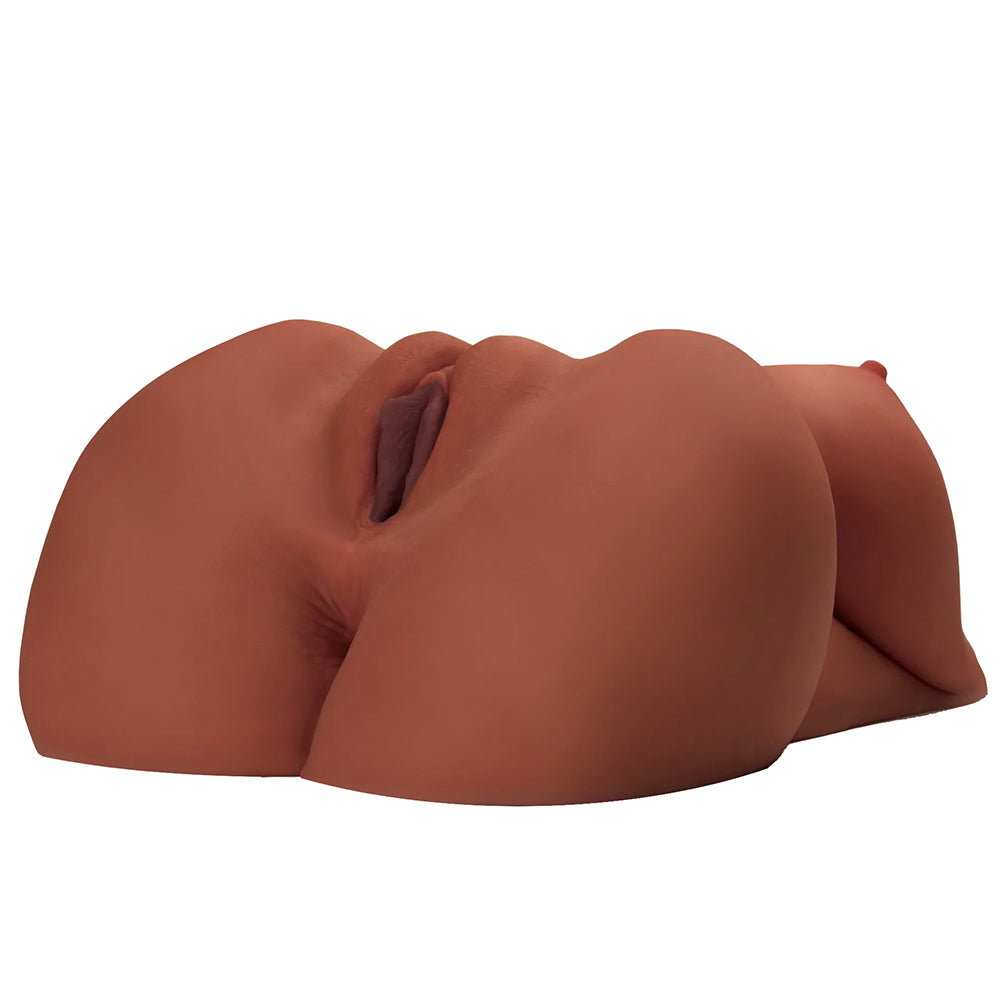 PDX EZ Bang Torso Realistic Masturbator in Brown