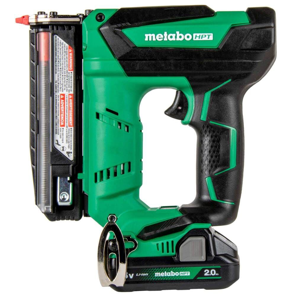 Metabo HPT 18V MultiVolt Compact 23 Gauge Compact Pin Nailer Cordless 2Ah Kit NP18DSALTM from Metabo HPT