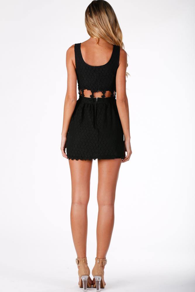 Lace Dress Black