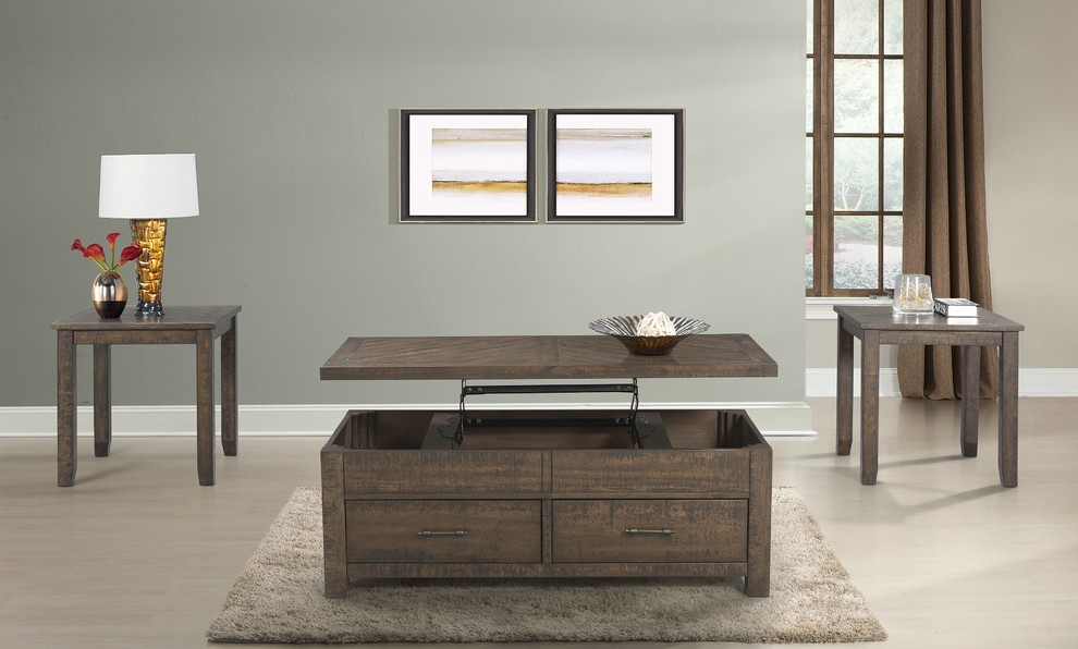 Dex Lift Top Coffee Table   Rustic   Coffee Tables   by Picket House  Houzz