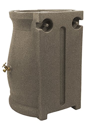 Good Ideas Rain Wizard Urn 50 Gallon Rain Barrel - Sandstone