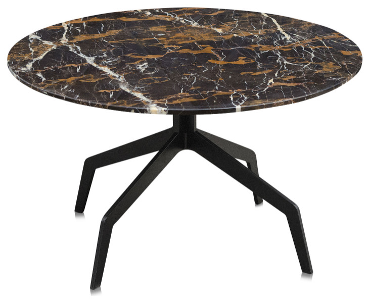 Round Marble Coffee Table  Versmissen   Contemporary   Coffee Tables   by Oroa   Distinctive Furniture  Houzz