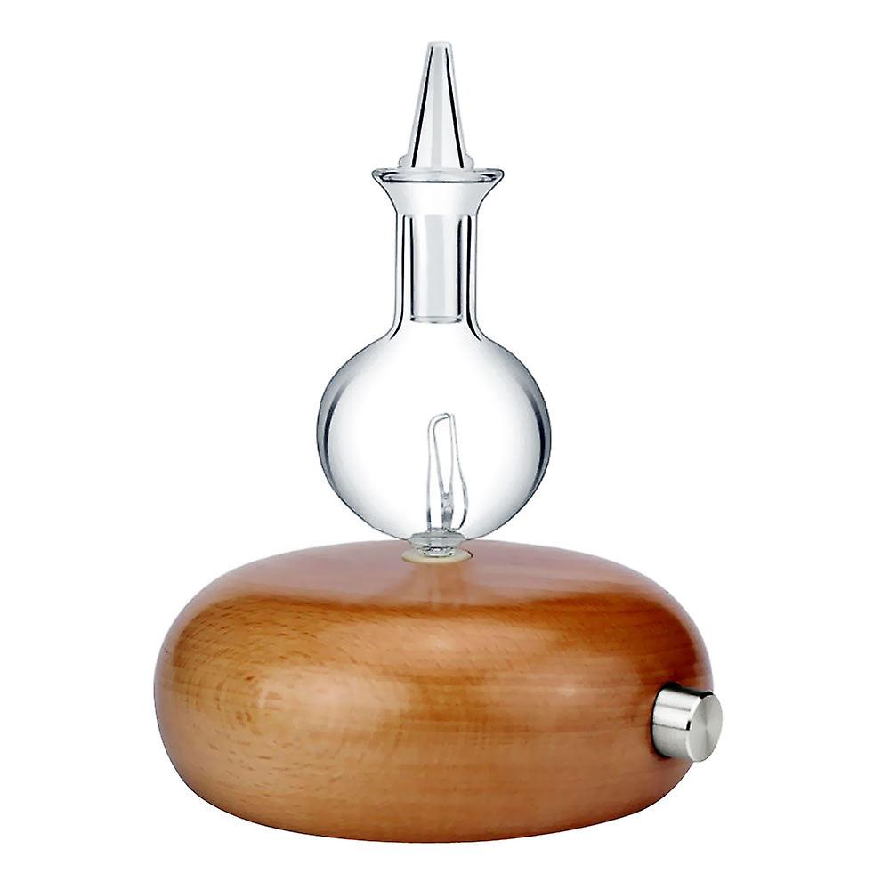 Essential oil aromatherapy wood base glass diffuser