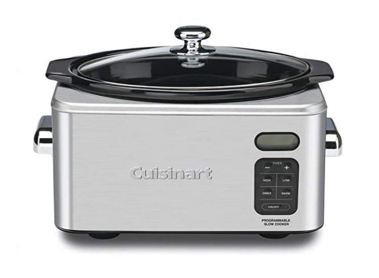 Cuisinart 6.5 Qt. Programmable Stainless Steel Slow Cooker