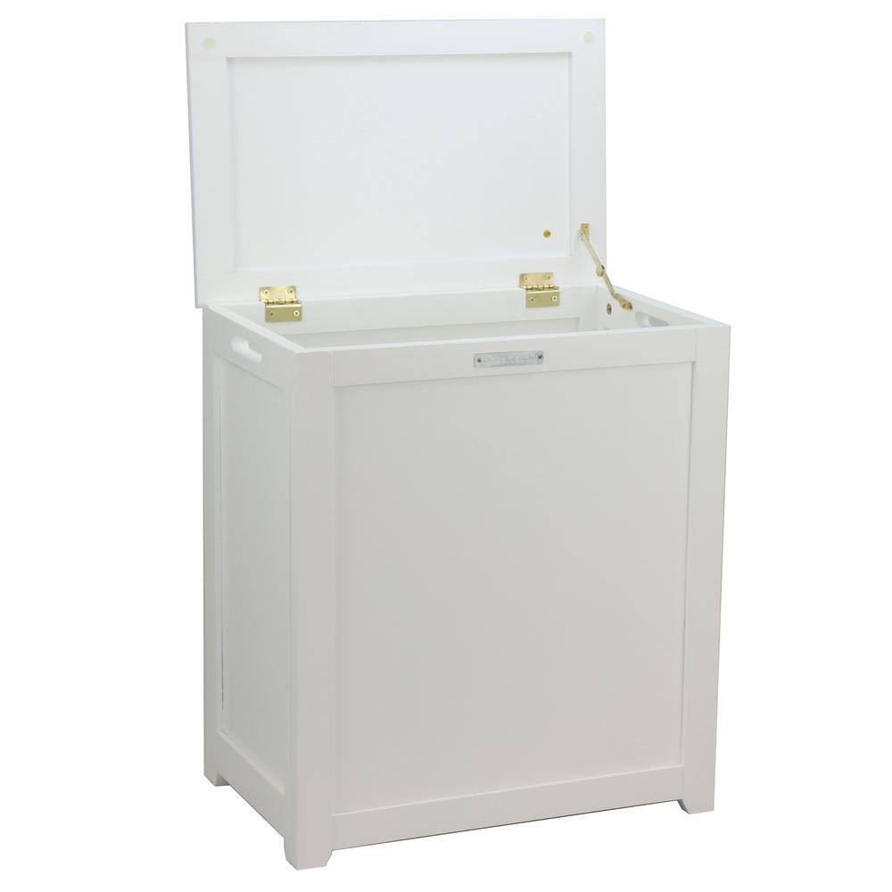 Oceanstar Storage Laundry Hamper in White RH5513WHITE