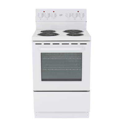 Marathon EER238W Epic 24quot White Electric Coil Range