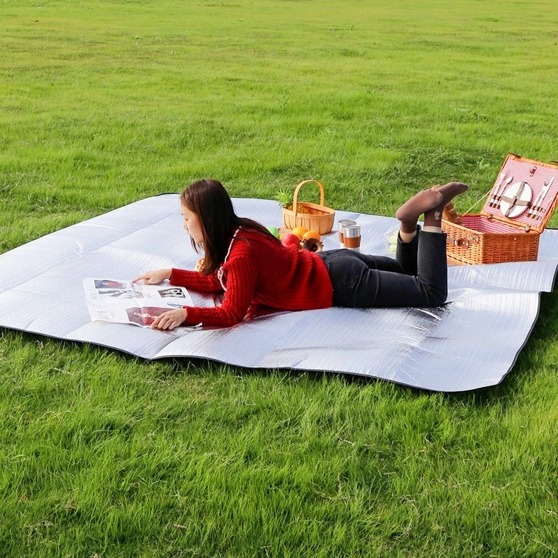 the most popular custom beach picnic fleece interlocking camping mat wholesale